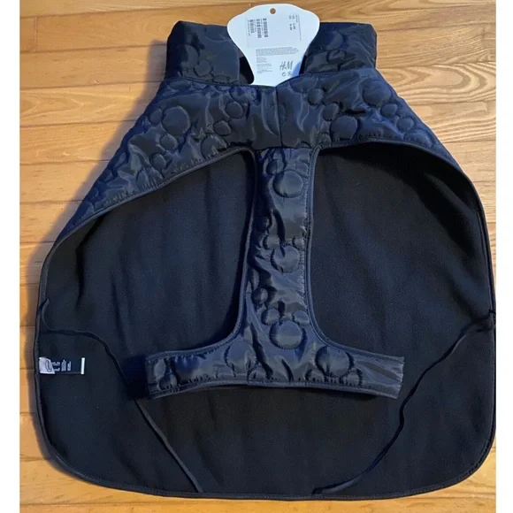 NWT 🔥HOST PICK 🔥 H&M Mickey Mouse Disney Quilted Fleece Lined Dog Jacket Vest - Picture 5 of 9